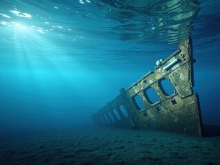 Ancient Shipwreck Lies Resting Beneath the Waves