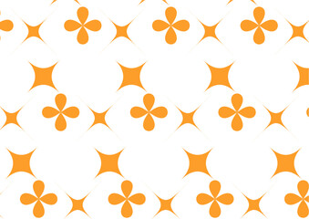 Cute silver floral pattern on a white background Diamond shape golden pattern vector background 
Multicolor shapes background