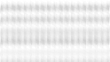 White ribbed glass texture background with a delicate, airy feel—a vector illustration. Soft gray frosted acrylic with a reeded, wavy surface. Close-up of a fluted glass door or window design.