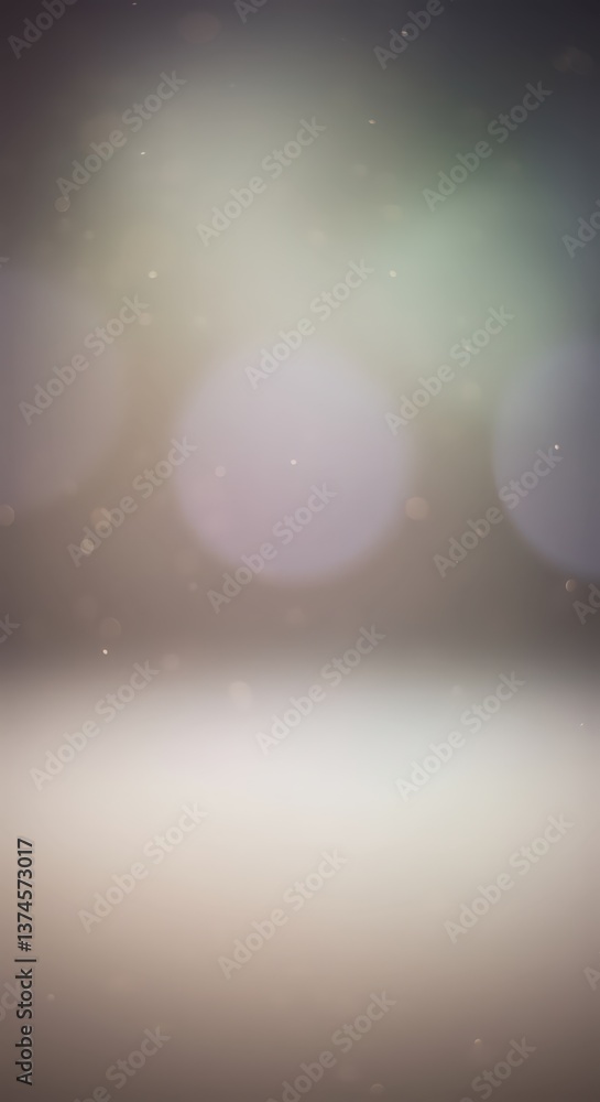 Poster abstract blurred background and bokeh effect for holiday postcard. elegant dreamy glow effect for va