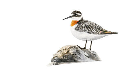 Obraz premium great crested cormorant on transparent background