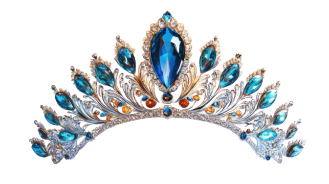 peacock feather on white background