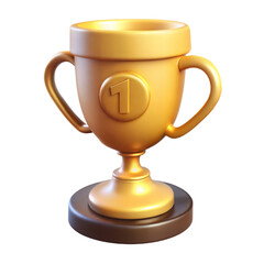 gold trophy cup