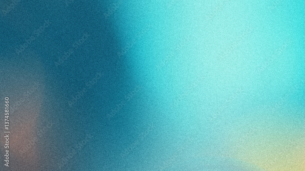 Aufkleber abstract background showing a gradient of blue and teal colors blending together smoothly and softly