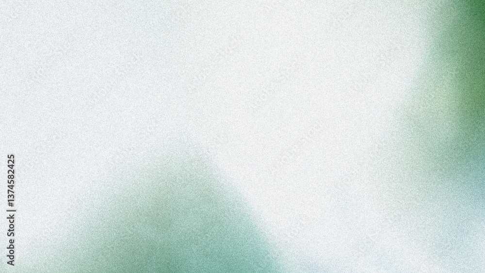 Poster abstract blurred background with soft green and white tones creating a calming and serene atmosphere