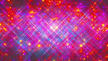 Grid Digital Background. Computer generated 3d render