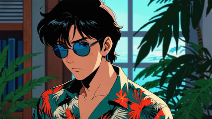 Red Teal Showstopper

