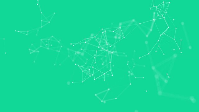 video, link, connessione, network, molecole, collegamenti, particelle