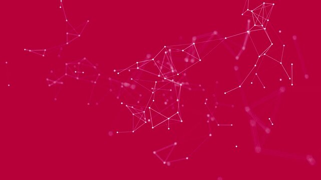 video, link, connessione, network, molecole, collegamenti, particelle