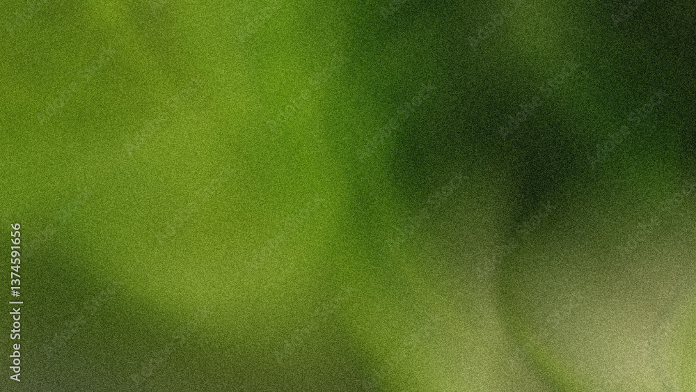 Poster abstract blurred background featuring shades of green creating a soft and dreamy visual effect