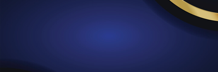 Abstract Gradient Background with Gold Accents