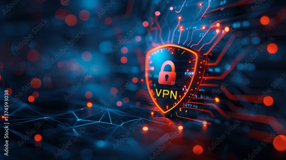 Poster secure online browsing with advanced ai technology and a virtual private network