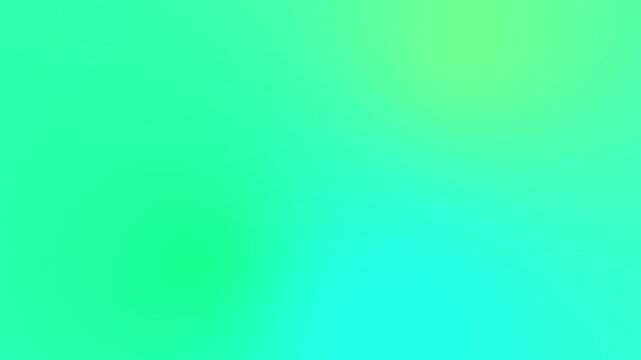 Abstract animated green gradient motion video background, 4K, UHD