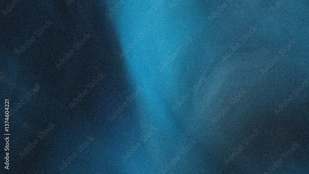 Poster abstract blurred background showing shades of blue and teal creating a soft and dreamy aesthetic vie