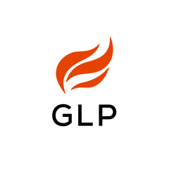 Obraz premium GLT Letter Initial Logo Design Template Vector Illustration