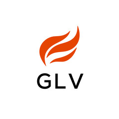 Obraz premium GLV Letter Initial Logo Design Template Vector Illustration