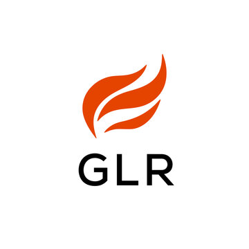 GLR Letter Initial Logo Design Template Vector Illustration