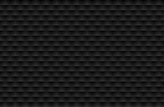 Dark Abstract 3D Geometric Pattern Background with Repeating Hex Texture
