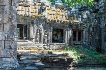 Ta Prohm Temple, Angkor Wat, ancient temples, Khmer civilization, Cambodia