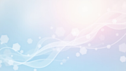 Soft Gradient Digital Art – Futuristic Pastel & Geometric Design