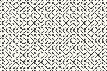Monochrome technology background, abstract geometric bg with random placed design elements, seamless vector pattern intricate connected shapes in chaotic structured circuit pathways.