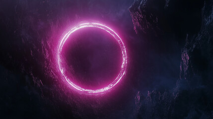 Obraz premium abstract background with glowing lights