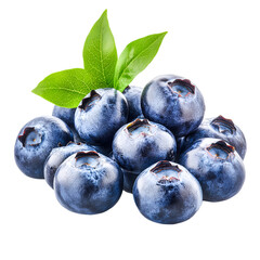 Obraz premium Juicy Blueberries Freshly Picked Delicious Summer Treat