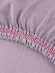 bed sheet with elastic band made of cotton, draped fabric, knitwear