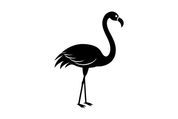 Fototapeta premium illustration of a flamingo