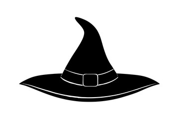 black witch hat