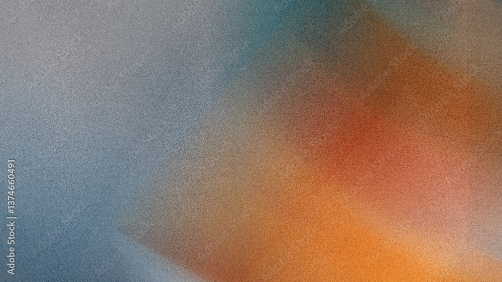 Aufkleber abstract blurred background featuring a blend of orange blue and green hues creating a soft gradient