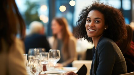 Exclusive business networking dinner in elegant hotel for professional connections and growth