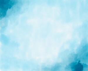 Soft blue watercolor background texture with gentle gradients and organic flow. Hand painted abstract design, perfect for branding, invitations, packaging, digital art, and modern creative projects.
