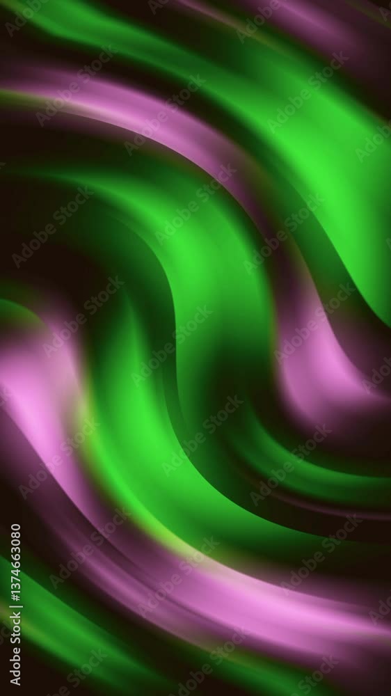 Poster abstract background flowing creating wavy shapes