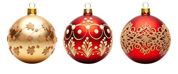 set of easter eggs with ribbon isolated on transparent background Remove png