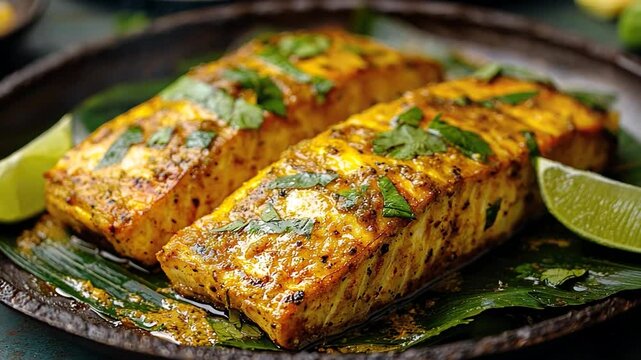 kancha ilish paturi indian food video