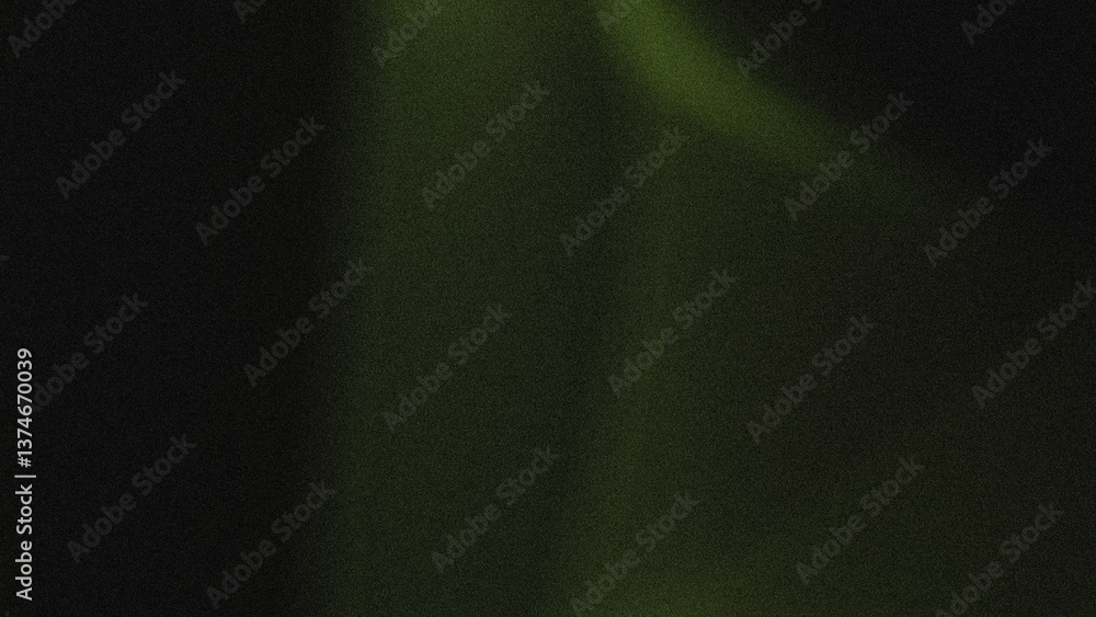 Poster a blurry abstract image featuring a gradient of dark green and black tones creating a soft backgroun