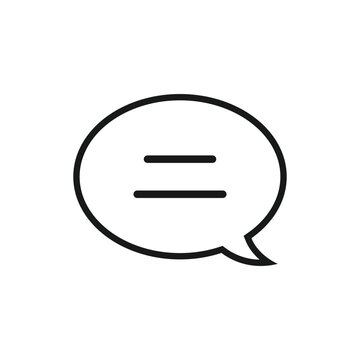  Message icon. Chat, conversation, SMS, comment, text bubble, bubble chat vector illustration.