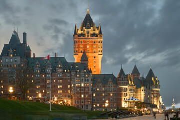 Fairmont Le Château Frontenac in Quebec City, Canada