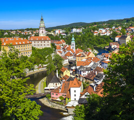 Cesky Krumlov, Krumau, Böhmen, Tschechische Republik © visualpower