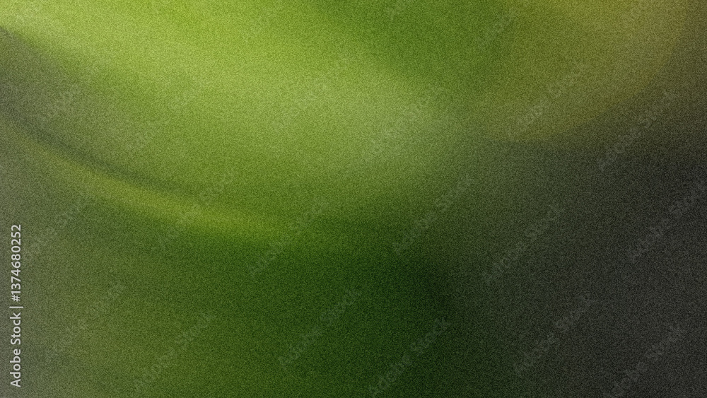 Wall mural abstract blurry background featuring shades of green and soft light creating a dreamlike atmosphere 