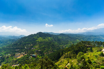 Stunning Mountain Views in Sri Lanka
