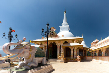 le Temple de Buddha à Ella Au Sri Lanka