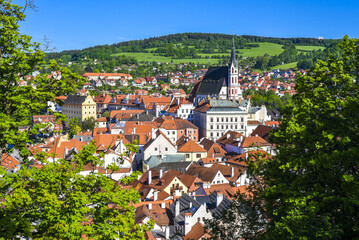 Cesky Krumlov, Krumau, Böhmen, Tschechische Republik © visualpower