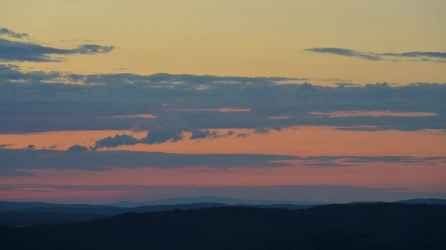 Blick, Katzenbuckel, Berg, Waldkatzenbach, Waldbrunn, Odenwald, Neckar Odenwald Kreis, Baden-W&uuml;rttemberg, Deutschland, Europa