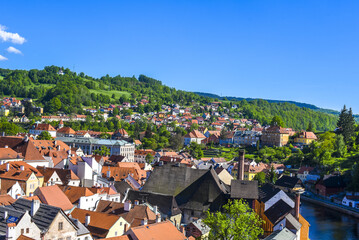 Cesky Krumlov, Krumau, Böhmen, Tschechische Republik