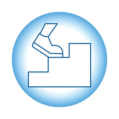 Vector icon for promotion. Minimalist design representing growth, progress, and opportunity.