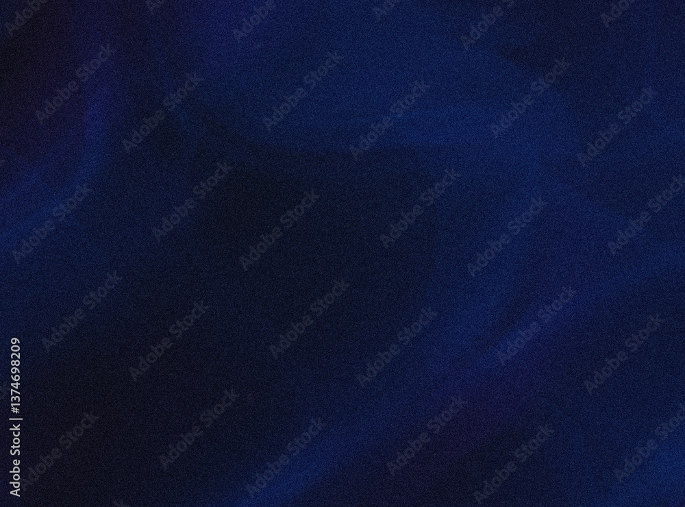 Poster a gradient of dark blue and black creating an abstract and subtle background with a smooth transitio