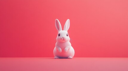 An Easter decoration with cool chicken and egg. Easter holiday concept.