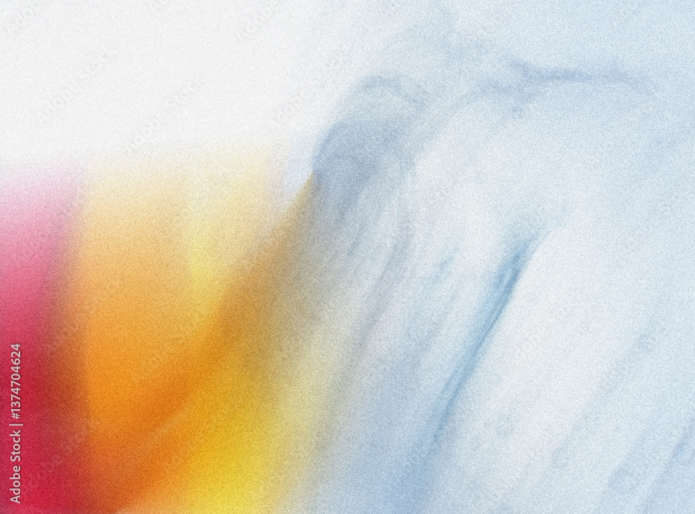 Poster abstract blurred background featuring a blend of vibrant colors creating a soft and dreamy aesthetic